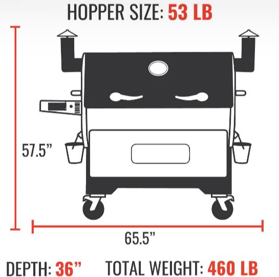 RECTEQ RT-2500 BFG Wood Pellet Grill for Sale Online | Order Today | Authorized Dealer