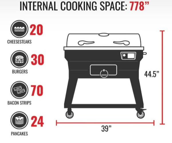 Authorized Recteq RT-600 Smokestone Griddle Dealer | Order Today