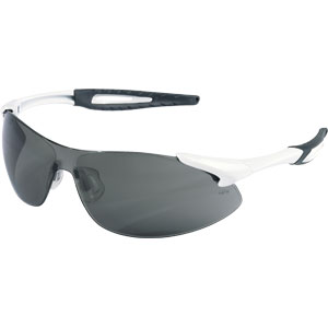 MCR Safety IA132AF Inertia&#153; Safety Glasses,White,Gray, Anti-Fog